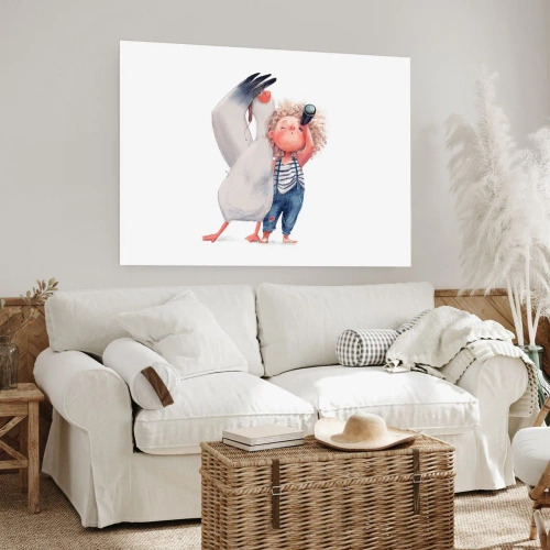 Affiche - Poster - Plan de grand voyage - 40x30 cm