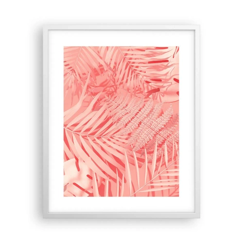 Affiche dans un cadre blanc - Poster - Concept de rose - 40x50 cm