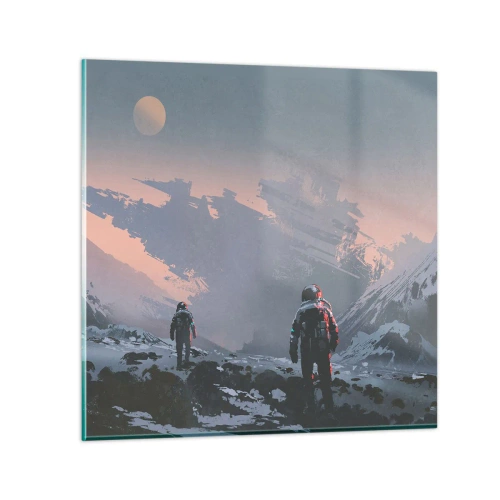 Impression sur verre - Image sur verre - Sous une étoile inconnue - 70x70 cm