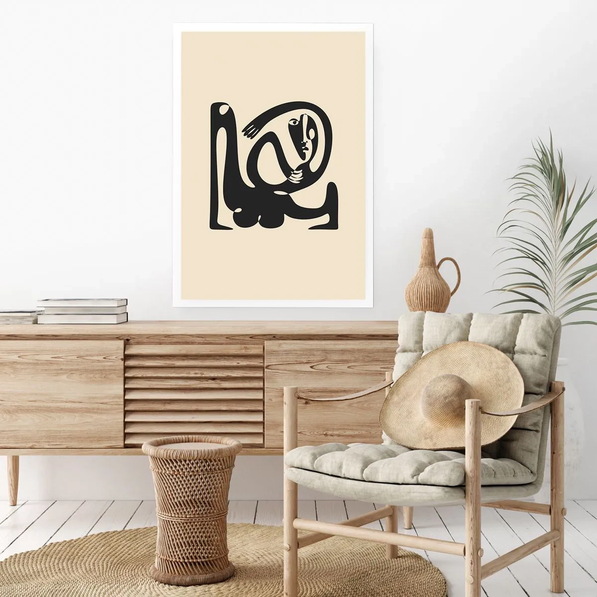 Affiche - Poster - Presque du Picasso - 30x40 cm