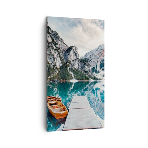 Impression sur toile - Image sur toile - On va te montrer la beauté - 45x80 cm