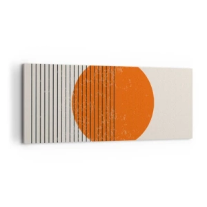 Impression sur toile - Image sur toile - Toujours le soleil - 100x40 cm