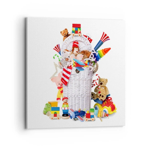 Impression sur toile - Image sur toile - Trésors des tout-petits - 70x70 cm