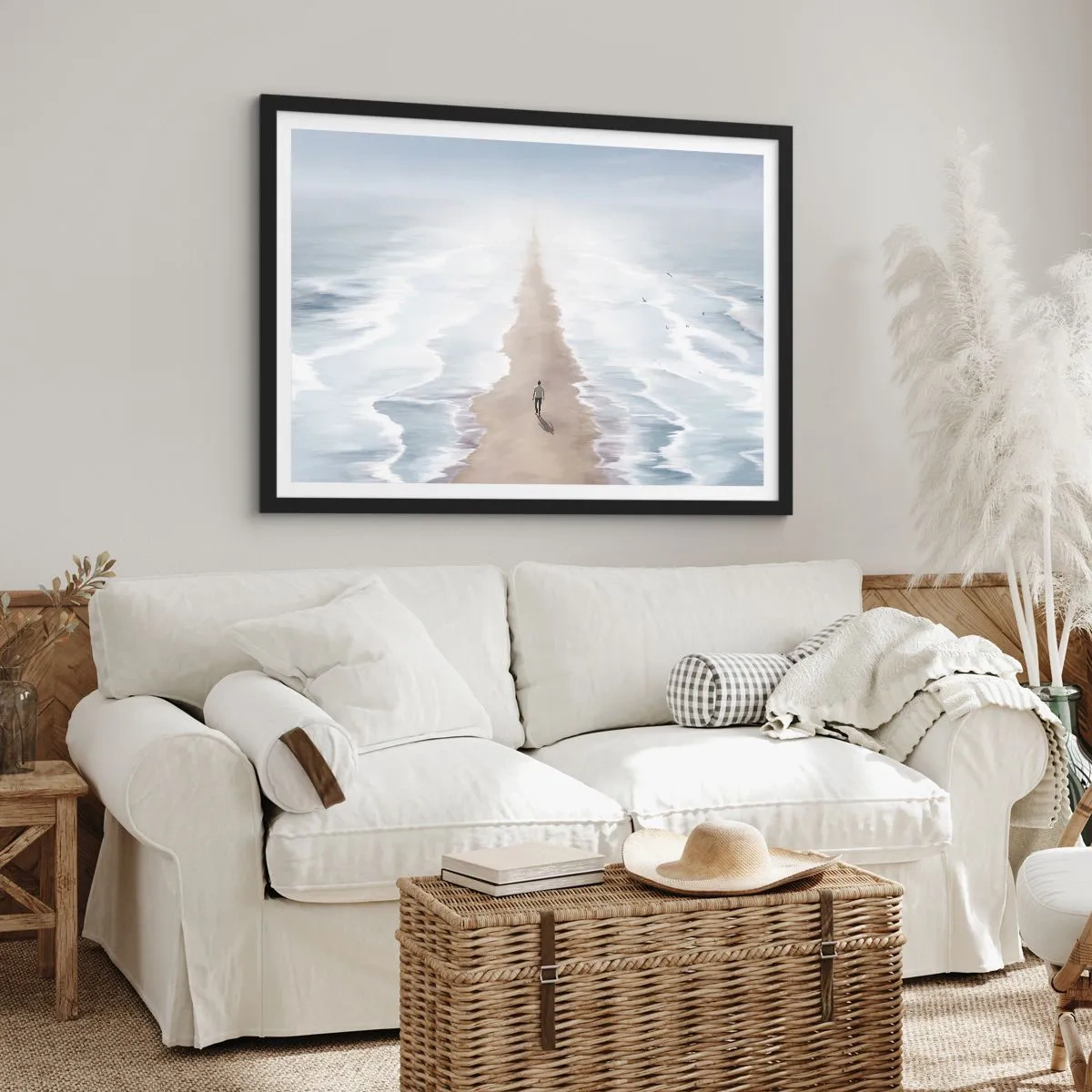 Affiche dans un cadre noir - Poster - Un brillant avenir - 40x30 cm