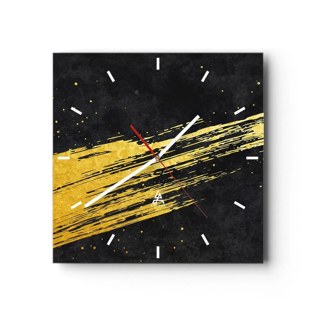 Horloge murale - Pendule murale - Sautez dans l'hyperespace - 40x40 cm