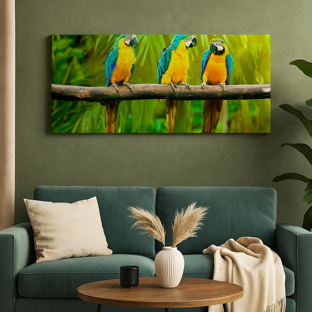 Impression sur toile - Image sur toile - Et avez-vous entendu qu'elle ...? - 30x30 cm