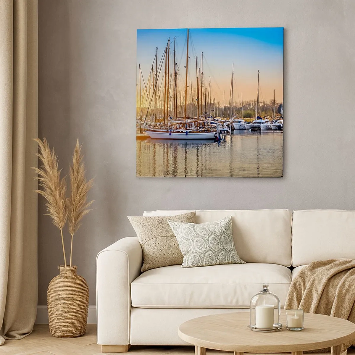 Impression sur toile - Image sur toile - Le vent aussi doit dormir - 30x30 cm