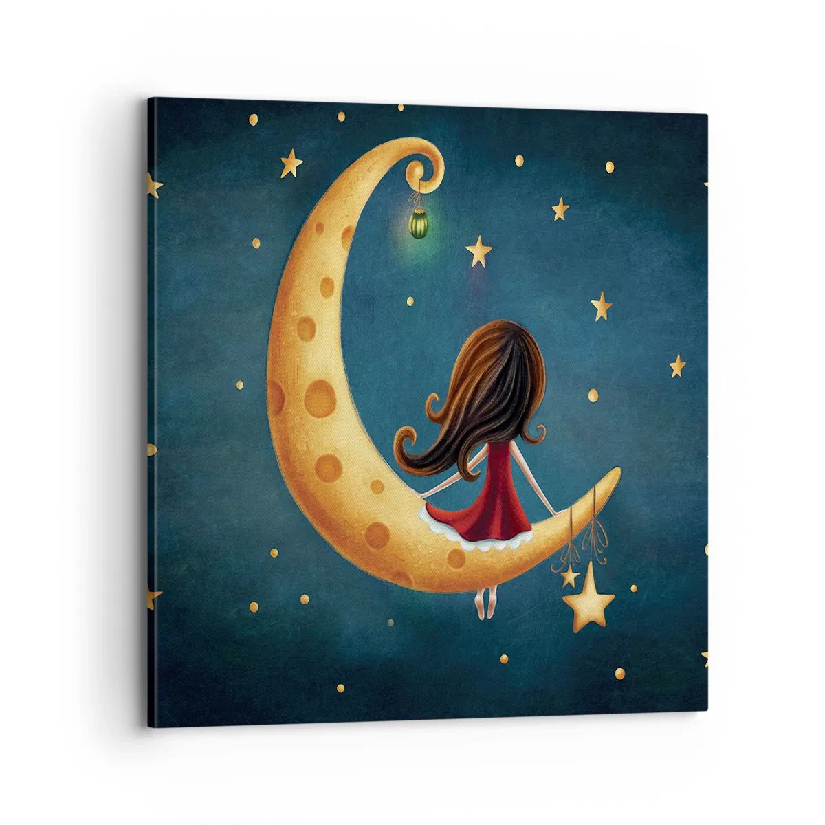 Impression sur toile - Image sur toile - Il était une fois... - 70x70 cm