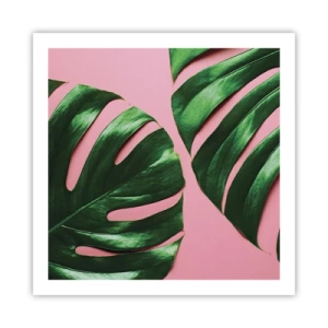 Affiche - Poster - Rendez-vous vert - 60x60 cm