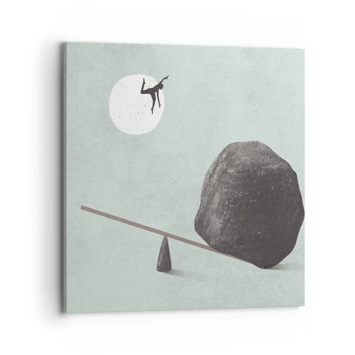 Impression sur toile - Image sur toile - Réalisation de ses rêves - 70x70 cm