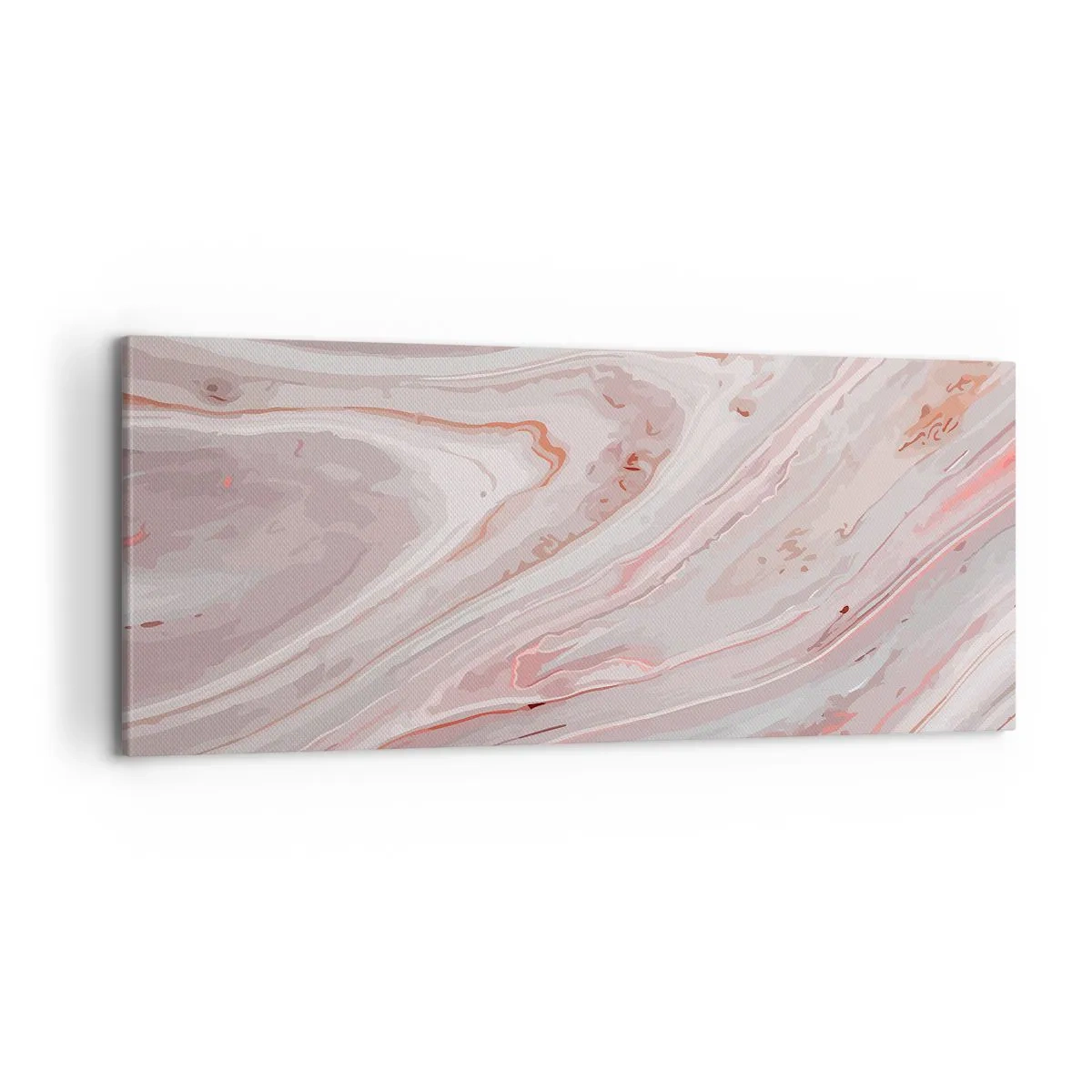 Impression sur toile - Image sur toile - Rose liquide - 100x40 cm