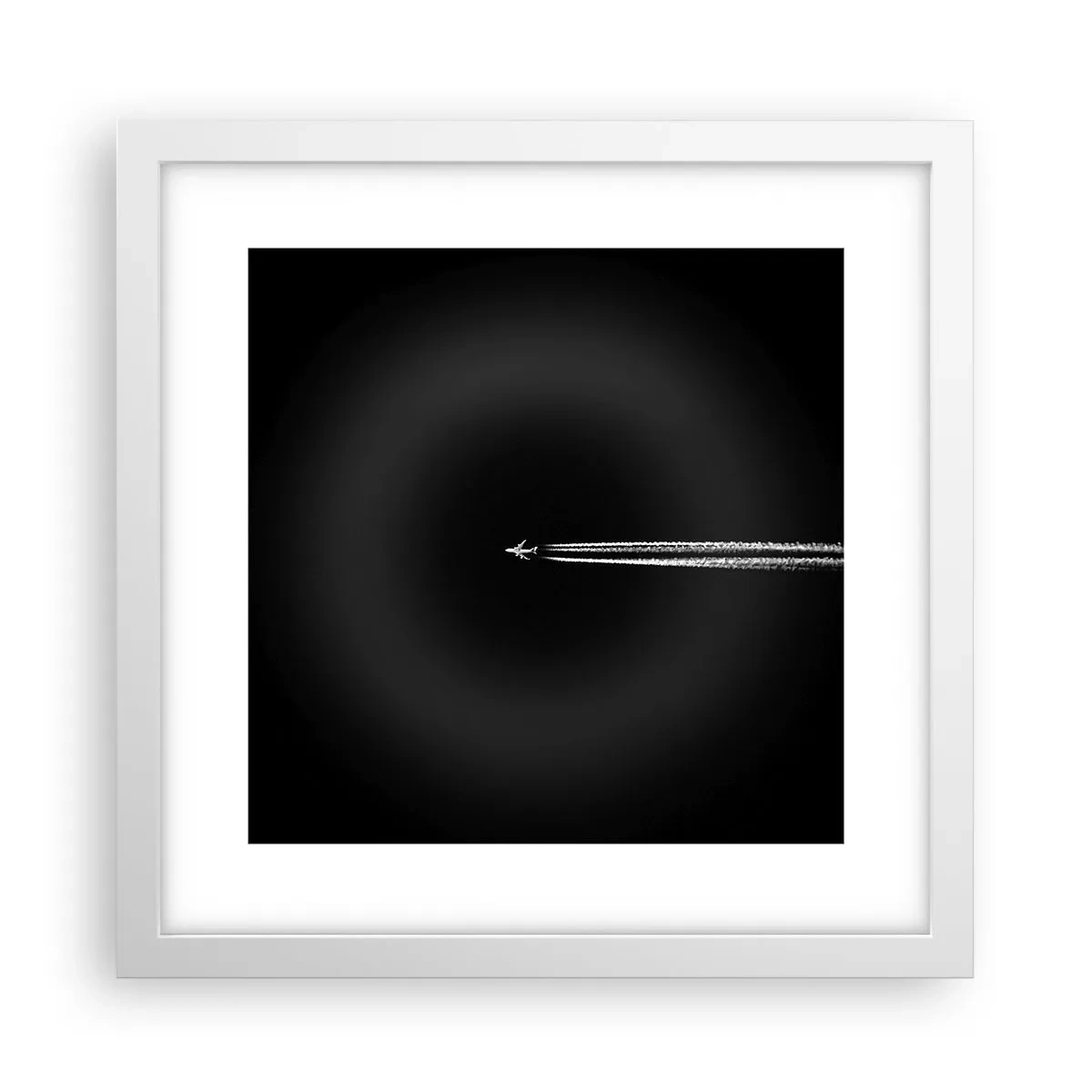 Affiche dans un cadre blanc - Poster - Dans une autre dimension - 30x30 cm