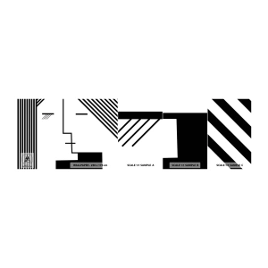 Échantillon de Papier Peint Autocollant Deluxe Sticker - Juste un baiser - Art moderne, Noir et blanc, Affronter - 100x30 cm