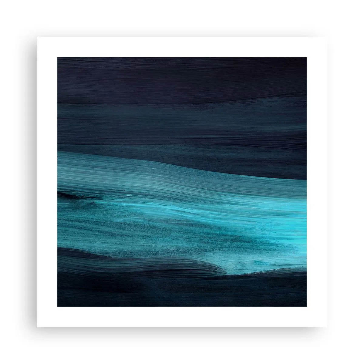 Affiche - Poster - Suivez le courant - 50x50 cm