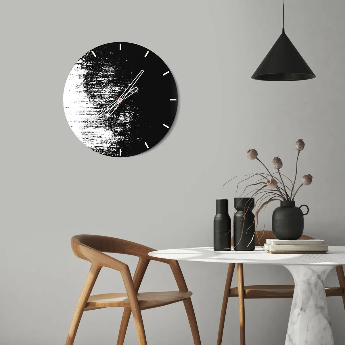 Horloge murale - Pendule murale - Et le gagnant est ... - 40x40 cm