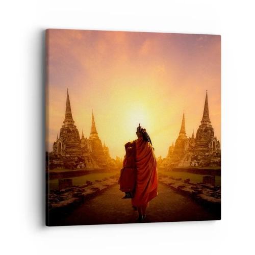 Impression sur toile - Image sur toile - En paix pour l'éternité - 40x40 cm