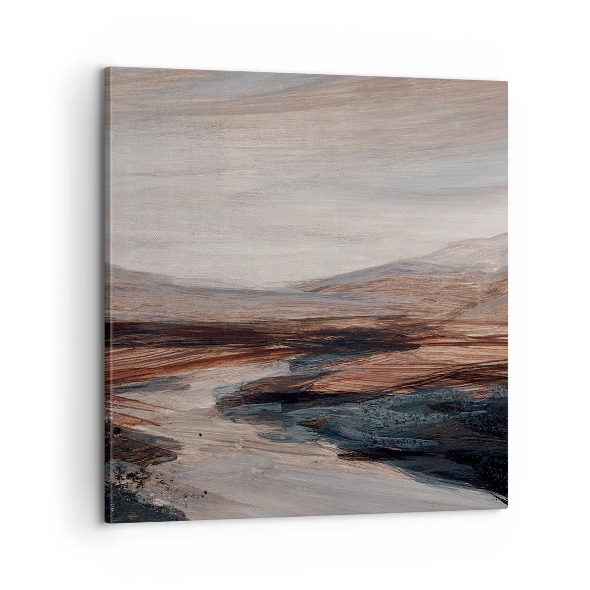 Impression sur toile - Image sur toile - Une vallée tranquille - 60x60 cm