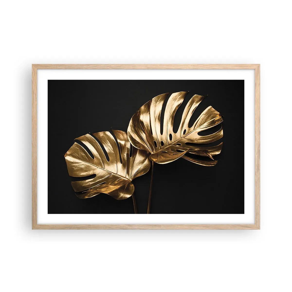 Affiche dans un chêne clair - Poster - Les trésors de la nature - 70x50 cm