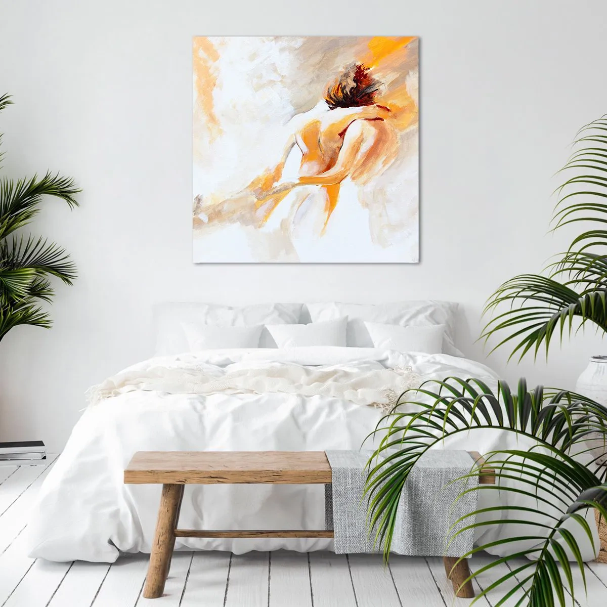 Impression sur toile - Image sur toile - Proximité dans le ciel - 60x60 cm