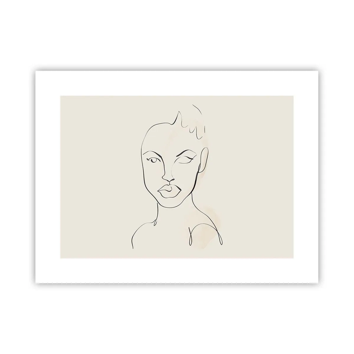 Affiche - Poster - Esquisse de la sensualité - 40x30 cm