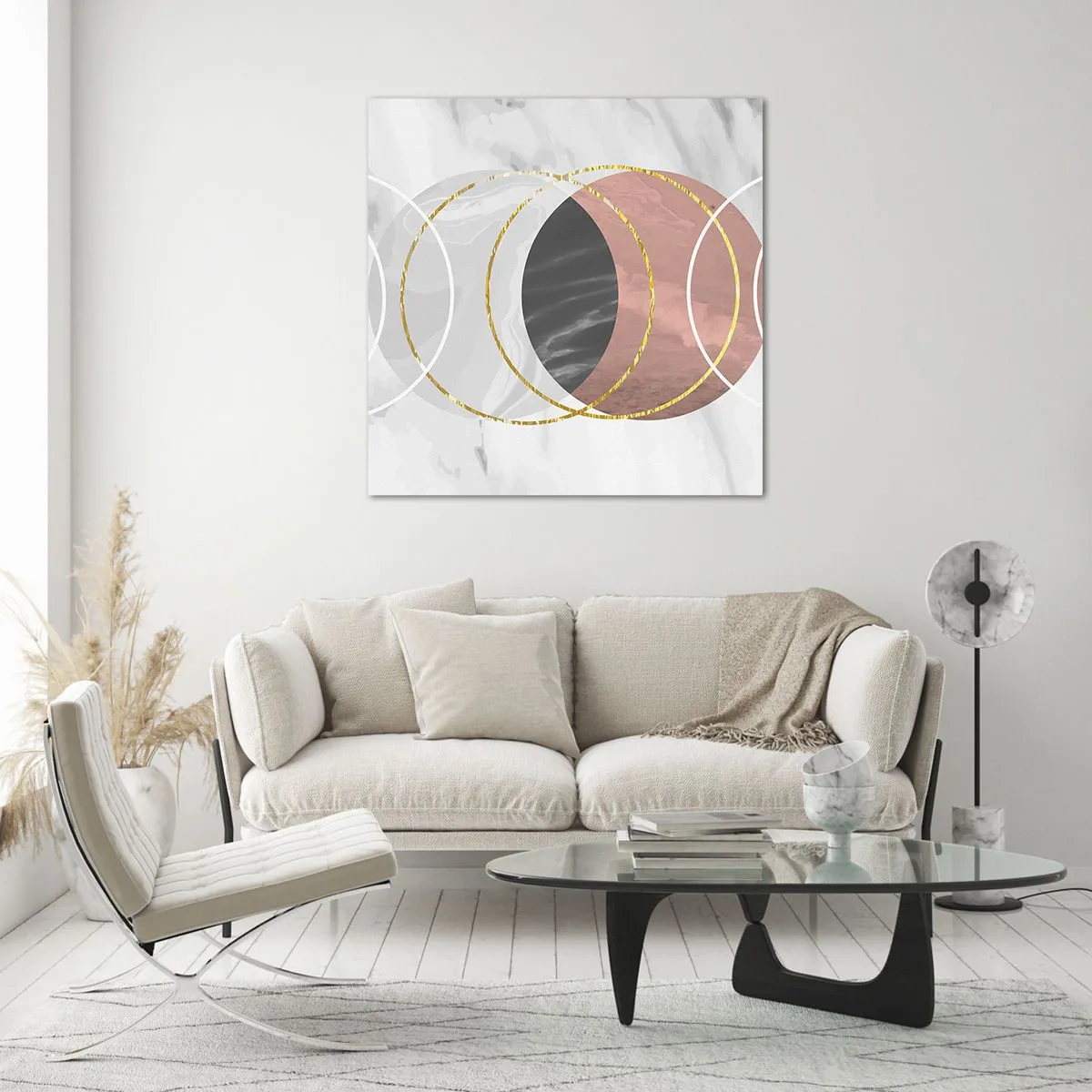 Impression sur verre - Image sur verre - Musique des sphères - 60x60 cm