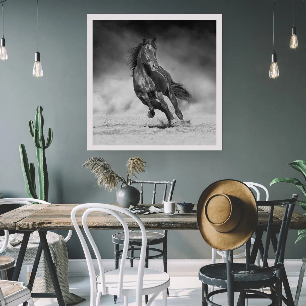 Affiche - Poster - Digne de l'émir lui-même - 60x60 cm