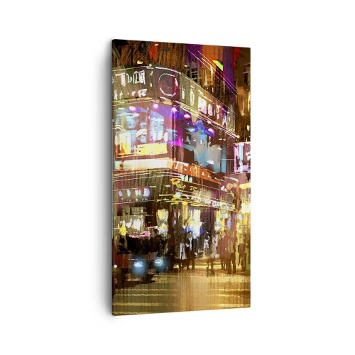 Impression sur toile - Image sur toile - Dans une mer de lumière - 45x80 cm