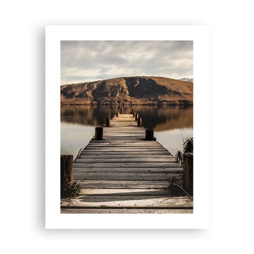 Affiche - Poster - Paysage silencieux - 40x50 cm
