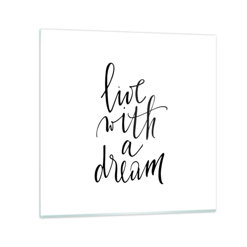 Impression sur verre - Image sur verre - Bien sur - 70x70 cm