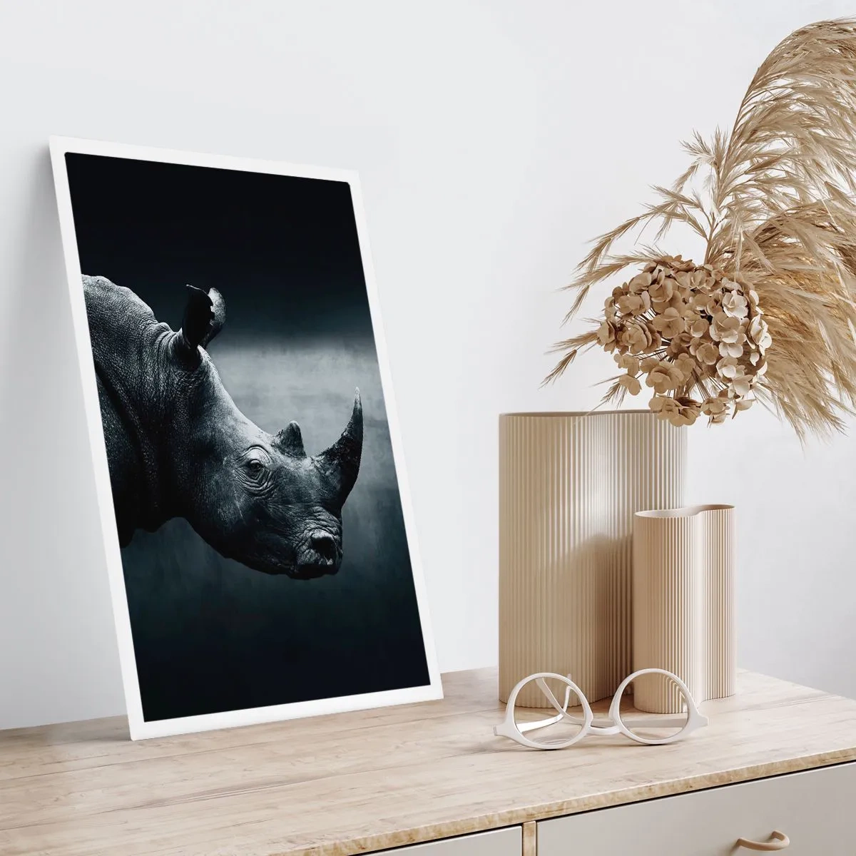 Affiche - Poster - Le profil droit - 70x100 cm