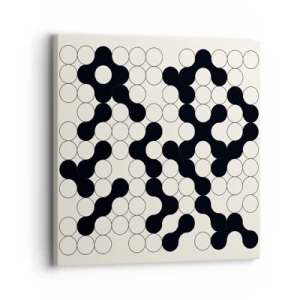 Impression sur toile - Image sur toile - Jeu chinois – variation - 30x30 cm