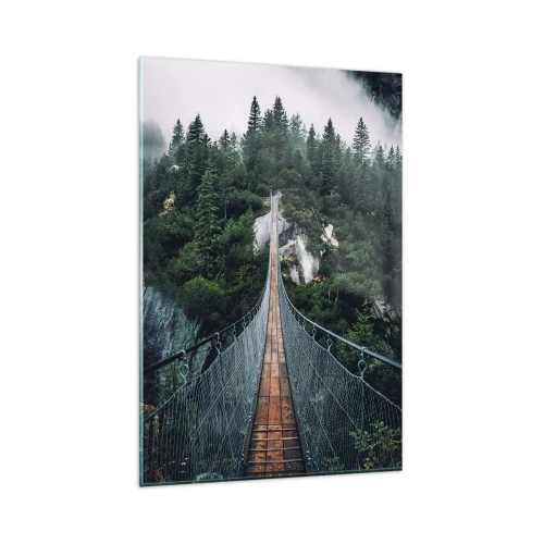 Impression sur verre - Image sur verre - Uniquement pour les aigles - 80x120 cm