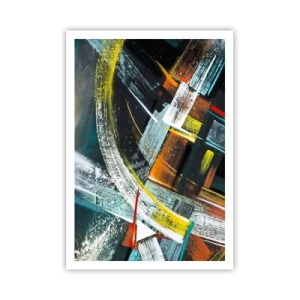Affiche - Poster - L'énergie du mouvement - 70x100 cm