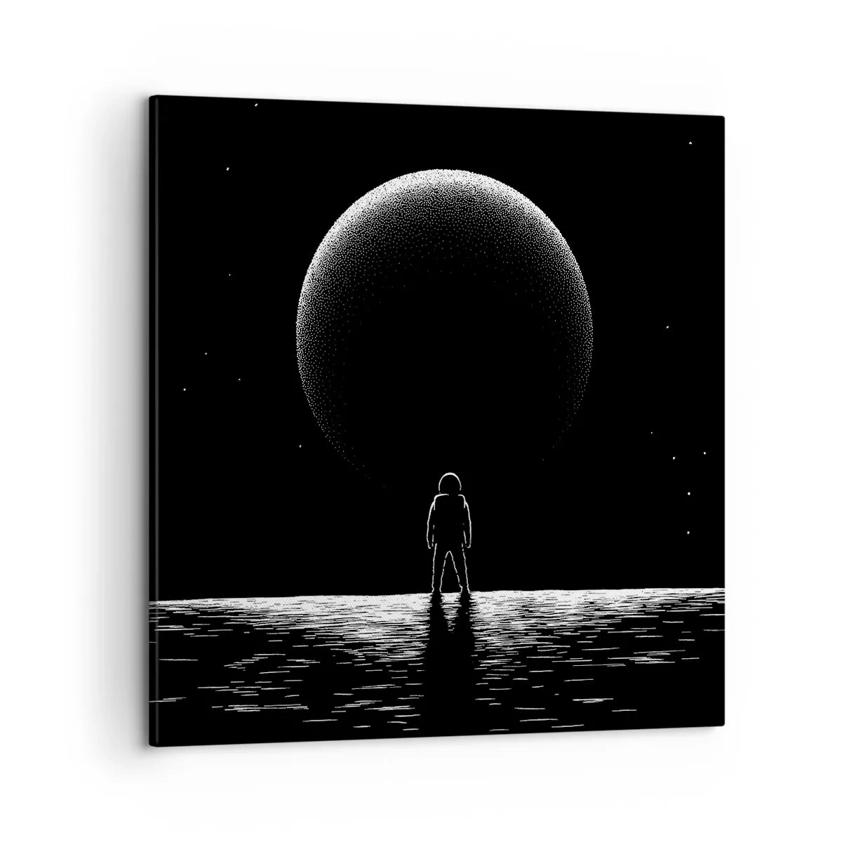 Impression sur toile - Image sur toile - Face à face - 50x50 cm