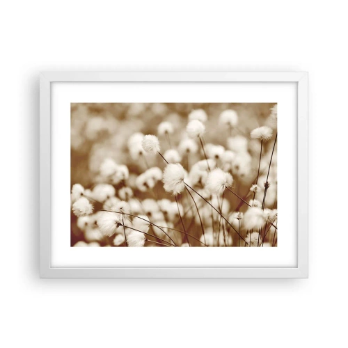 Affiche dans un cadre blanc - Poster - Tige moelleuse - 40x30 cm