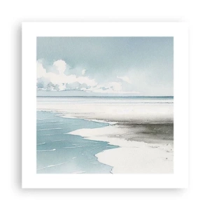 Affiche - Poster - Marée douce - 40x40 cm