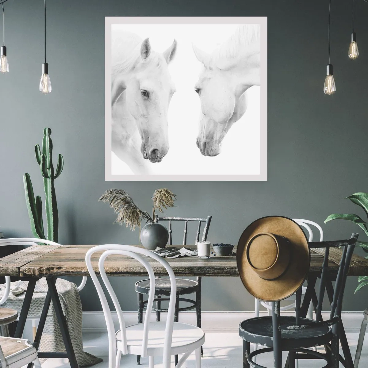 Affiche - Poster - Serait-ce de l’amitié? - 40x40 cm