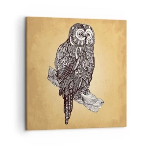 Impression sur toile - Image sur toile - Ornements complexes de sagesse - 60x60 cm