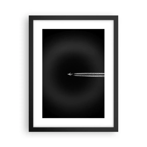 Affiche dans un cadre noir - Poster - Dans une autre dimension - 30x40 cm