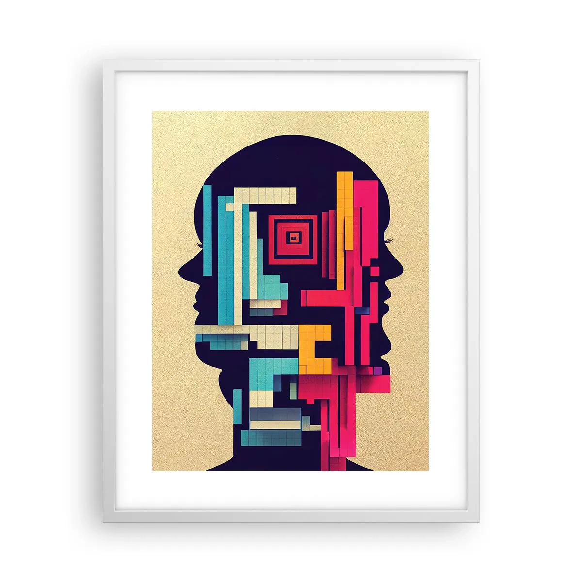 Affiche dans un cadre blanc - Poster - De nouvelles obligations - 40x50 cm