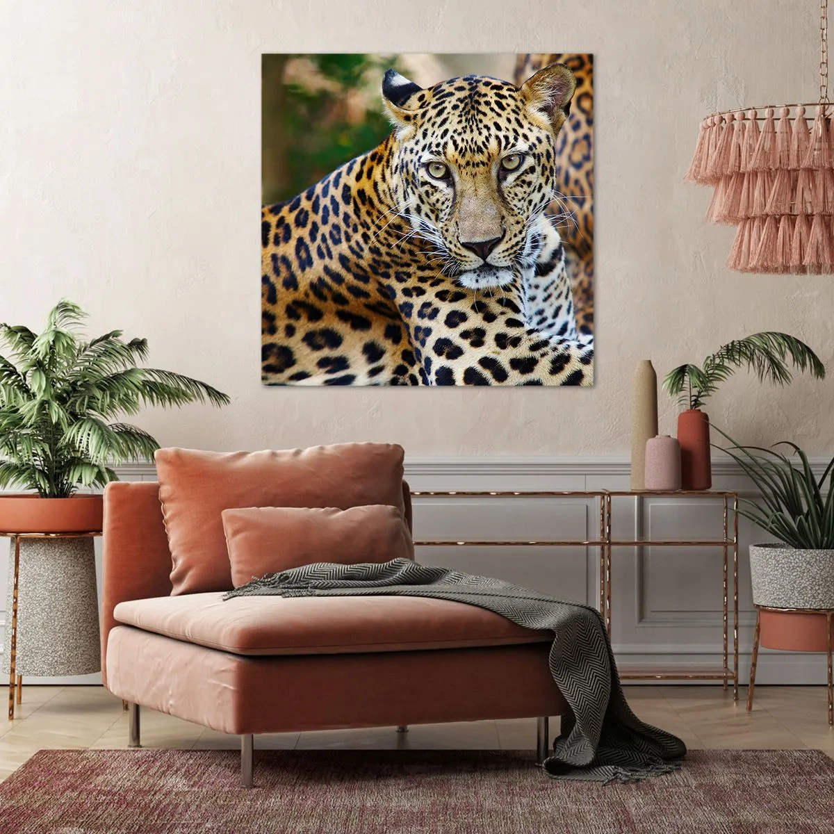 Impression sur toile - Image sur toile - Sauvage et calme - 70x70 cm