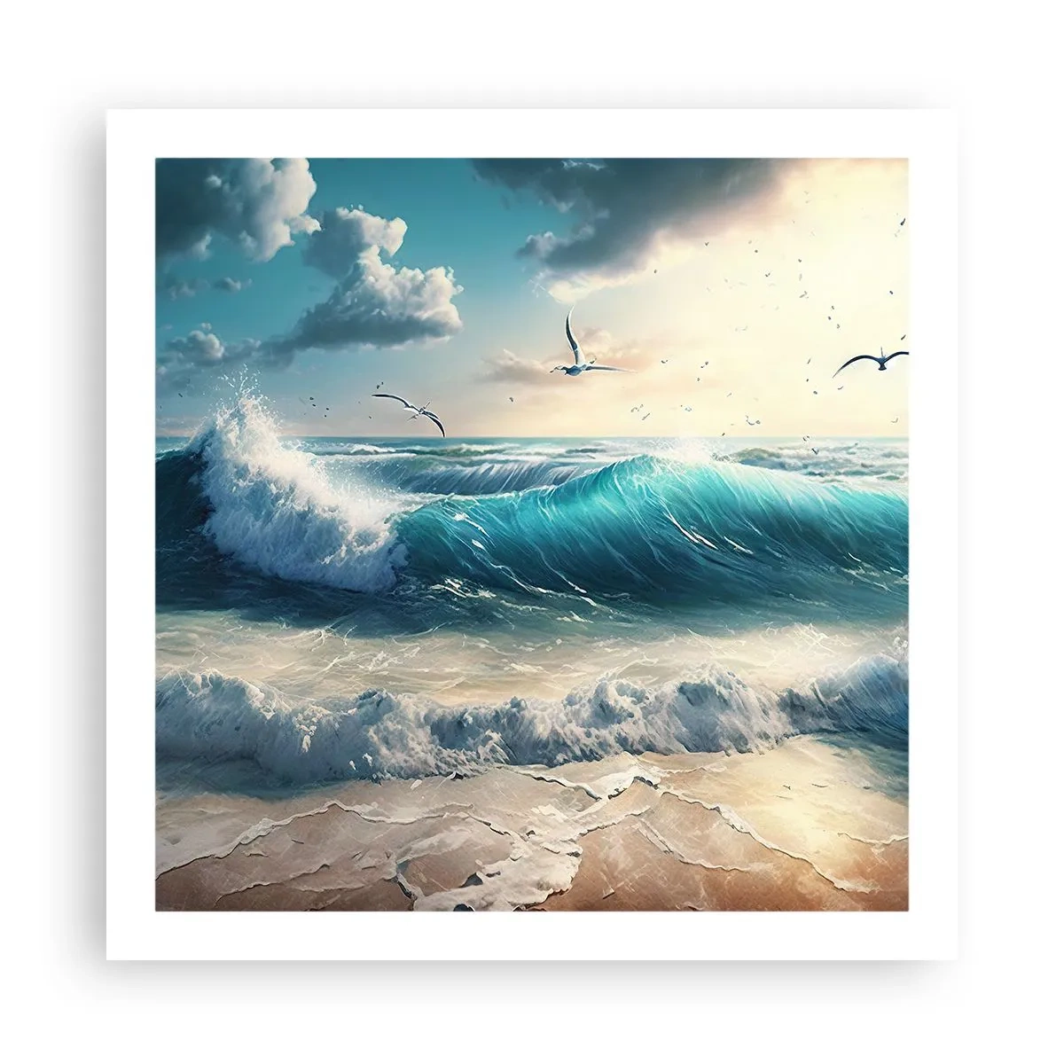 Affiche - Poster - Ça bourdonne seulement pour toi - 60x60 cm