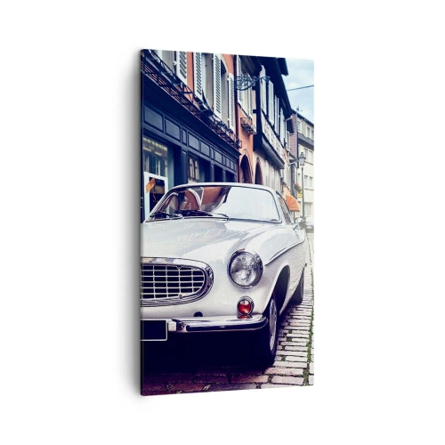 Impression sur toile - Image sur toile - Le passé est aujourd'hui - 45x80 cm