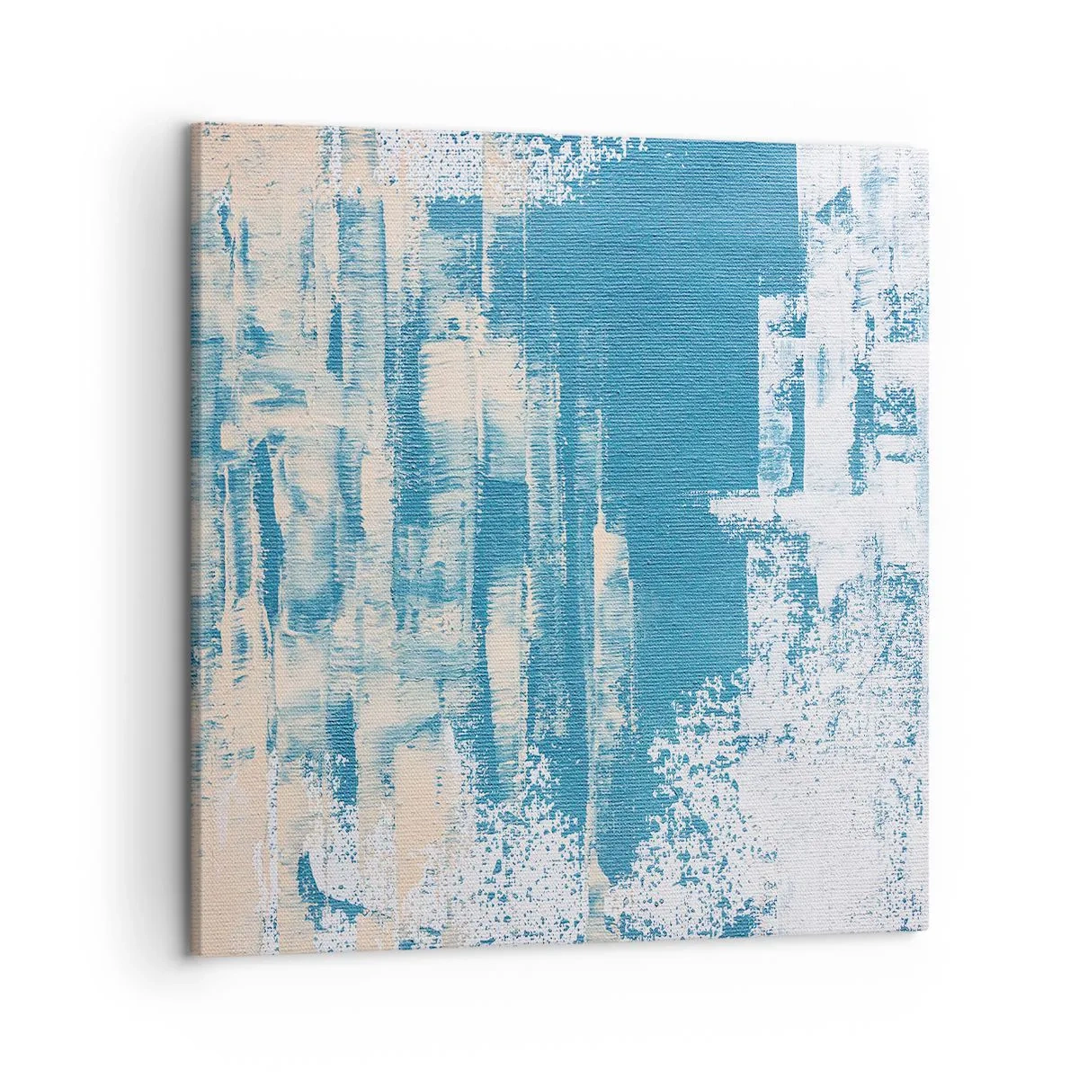 Impression sur toile - Image sur toile - À travers un iceberg - 50x50 cm