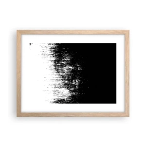 Affiche dans un chêne clair - Poster - Et le gagnant est ... - 40x30 cm