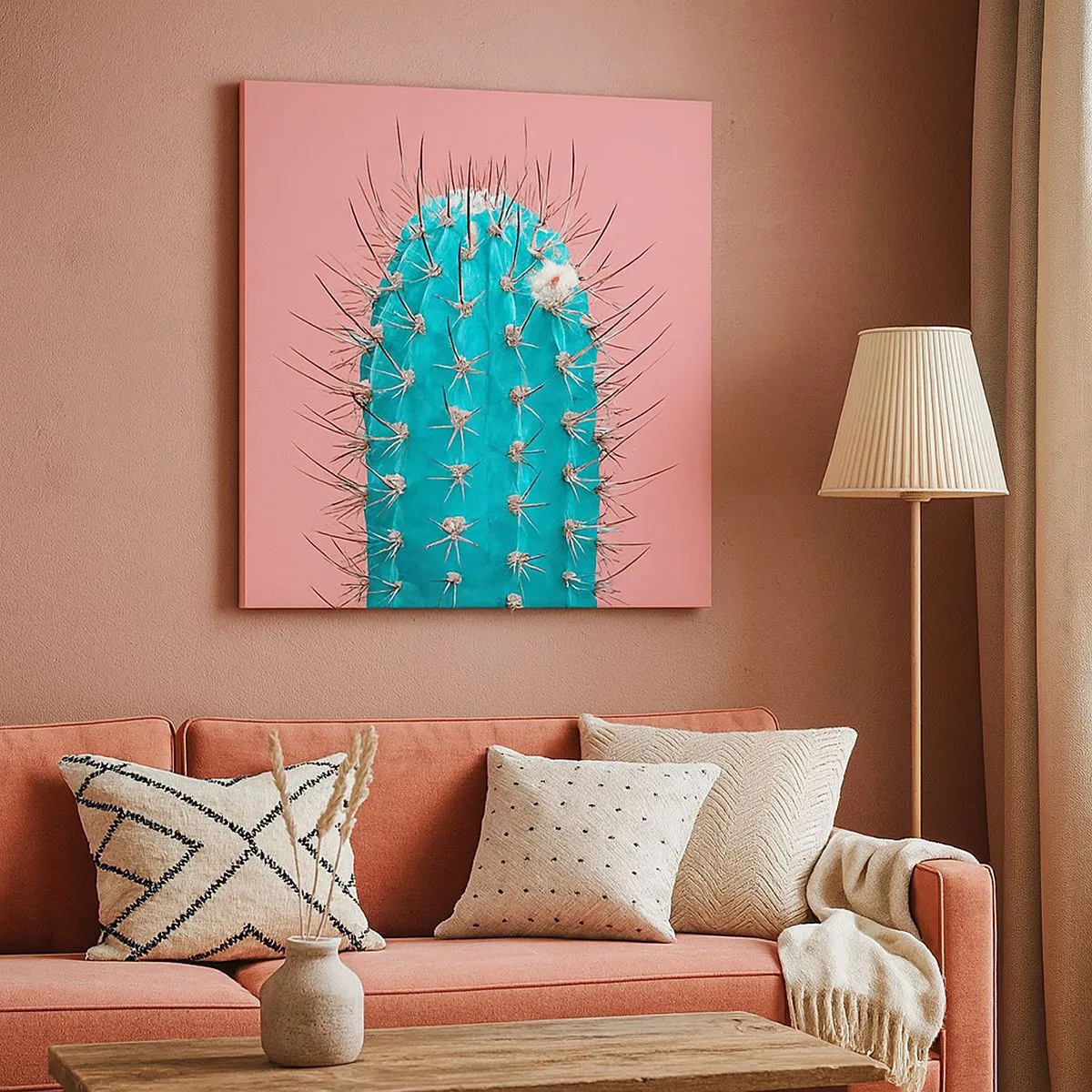 Impression sur toile - Image sur toile - Juste regarde - 30x30 cm