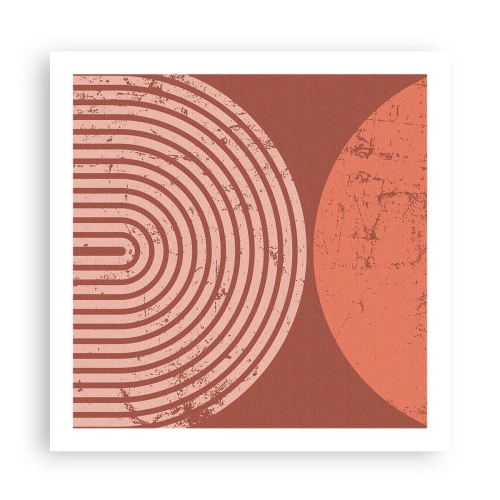 Affiche - Poster - Une relation proche - 60x60 cm