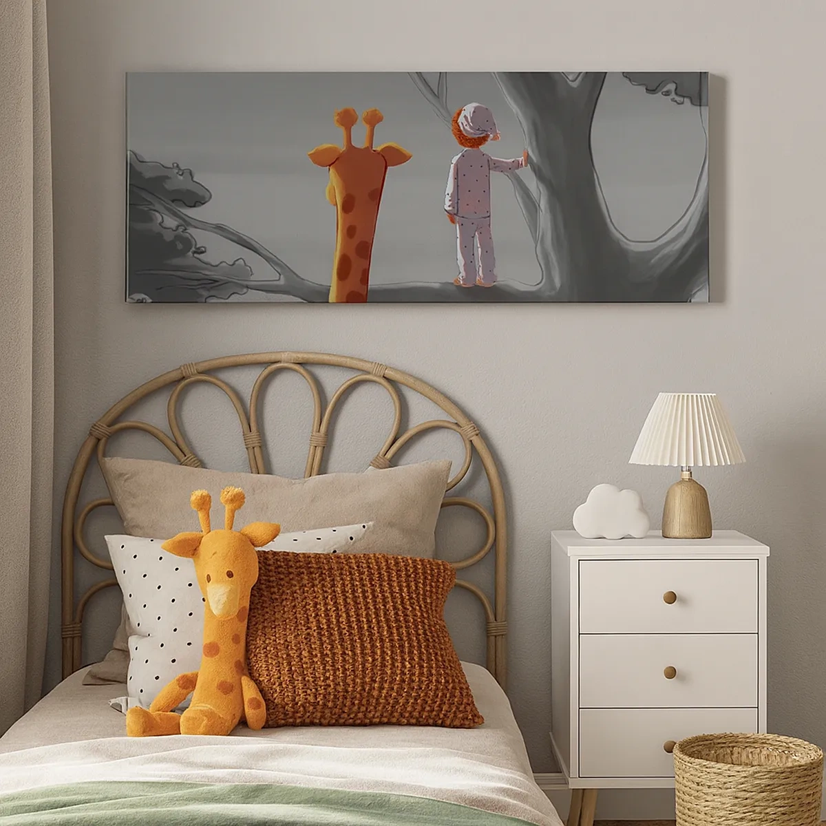 Impression sur toile - Image sur toile - Cela arrive vraiment - 30x30 cm