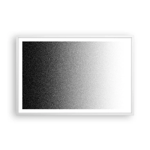 Affiche dans un cadre blanc - Poster - Du coté de la lumière - 91x61 cm