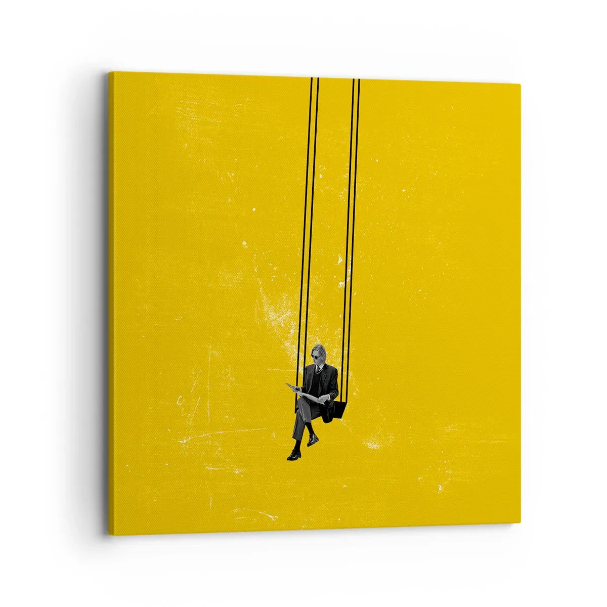 Impression sur toile - Image sur toile - Un jour comme tous les jours - 70x70 cm